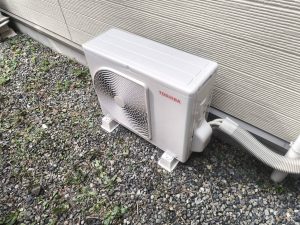エアコンの室外機設置