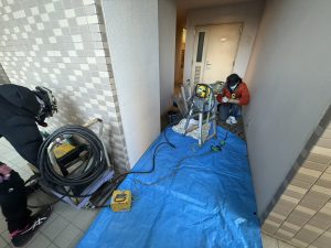 コア抜きレントゲン撮影