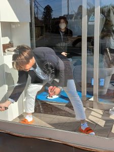 株式会社ONの朝掃除